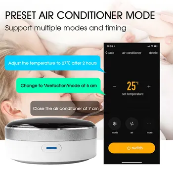 

High quality IR Smart Remote Control WiFi + Infrared Home Control Hub Tuya App Works with Google Assistant Alexa Siri