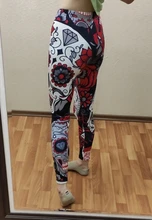 Qickitout-leggings elásticos para mujer, pantalones de LICRA 12% con estampado Digital de dibujos animados de Dios, caballo, Calavera, Estrella