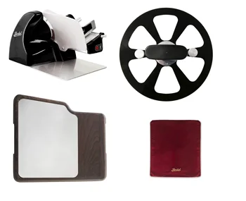 

Berkel Home Line 200 + Cutting Thermo-Treated Ash and Steel + Slicer Red and Disc Remove Blade