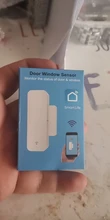 AVATTO-Sensor de puerta con WiFi para el hogar, detector de apertura/cierre de puerta inteligente, aplicación Smartlife, Wifi, funciona con Alexa y Google Home