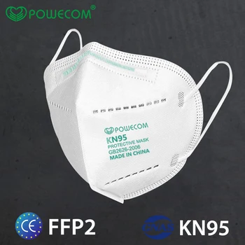 

20 PCS KN95 FFP2 Masks Anti Dust Protective Face Masks Reusable KN95 Mask 4 Layers Filter Face Mouth Mask PM2.5 Mouth Mask