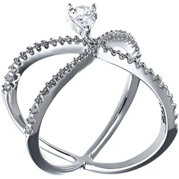

Jay VI ring with cubic zirconia