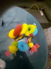 Cochecito de bebé en espiral, asiento de coche, juguete colgante de viaje para niños y niñas