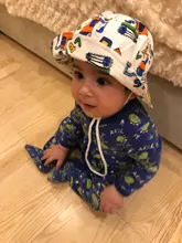 Gorro estampado de verano para niños y niñas, sombrero unisex para el sol, de dibujos animados para bebés, 6 meses a 8 años