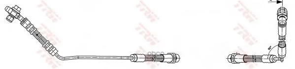 Шланг Тормозной Trw/Lucas Phd490 TRW/Lucas арт. PHD490
