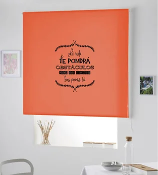 

Blind Iroa roll with phrase/Obstacle! ROLLER BLINDS TRANSLUCENT! (ORANGE 100X175)