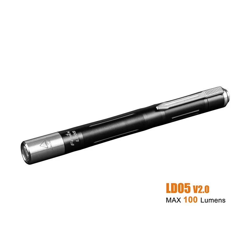Fenix LD05 V2.0 Cree XQ-E HI светодиодный 365nm УФ фонарик Фонарь+ батарея