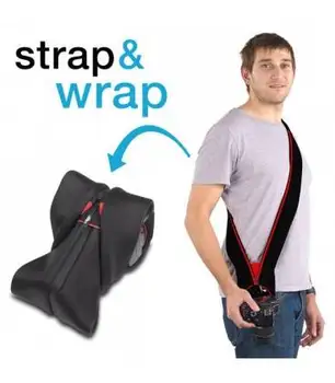 

MIGGÖ STRAP & WRAP FOR CAMERAS DSLR ZOOMING NORMAL (NETWORK/BLACK)