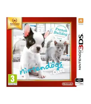 

Nintendogs + Cats Bulldog Frances 3Ds Nintendo 3Ds Games Educational Age 3 +