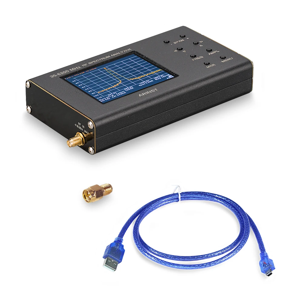 Портативный радиочастотный анализатор спектра Arinst SSA R2 (35 6200 МГц) с сенсорным