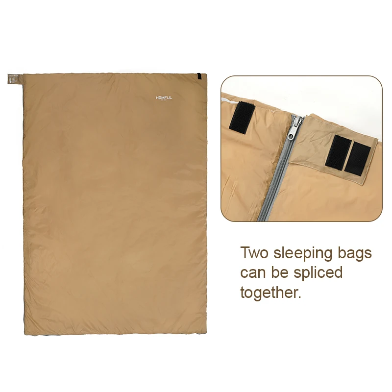 Outdoor Envelope Sleeping Bag Mini Ultralight Multifunction Travel Bag Hiking Camping Sleeping Bags Nylon 190 * 75cm lazy bag sleeping bag