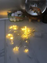 Light Led Curtain-String Window-Decor Christmas Garland Patio Xmas Party 220V EU AIFENG