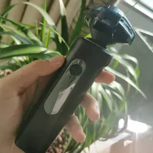 UICINOY-Afeitadora eléctrica recargable para hombre, afeitadora en seco y húmedo IPX7, afeitadora resistente al agua