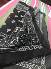 Headwear Scarf Bandana Hairwrap Sports Fashion Women Wrist Hip-Hop Double-Sided