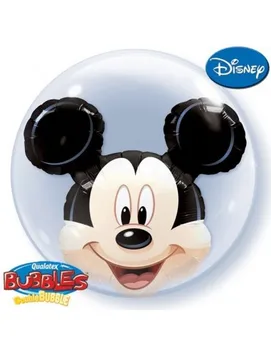 

Balloon Mickey Mouse Double Bubble Bubble 60 cm-Q27569