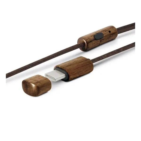 Headphones with Microphone Energy Sistem Eco Wood USB C