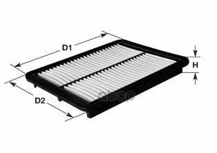 Фильтр Воздушный Toyota: Land Cruiser 03- Clean filters арт. MA3054