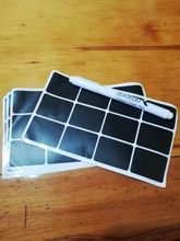 4/3/2/1 Uds blanco bolígrafo tiza líquida marcador de ventanas de vidrio de pizarra pegatinas líquido pluma de tinta utilizado en la pizarra ventana lápiz blanca