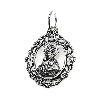 

Pendant 925 Sterling silver m Virgin medal Sea 20mm. Woman