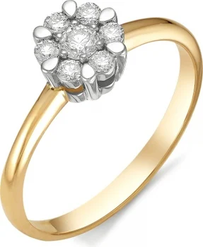 

Alcor ring with red gold diamond