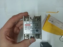 Module 24-380V Solid-State-Relay SSR-25DA High-Quality 40A 10A DC 25A Output AC 3-32v-Input