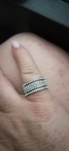 Anillo de plata elegante con diamantes de imitación para mujer, anillos de amor anchos para mujer, sortija de compromiso de boda, anillos joyas regalos