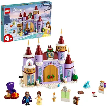 

Disney Princess winter celebration in the Castle, beauty and Beast toy for kids Prescolar 4 + (Lego is 43180)