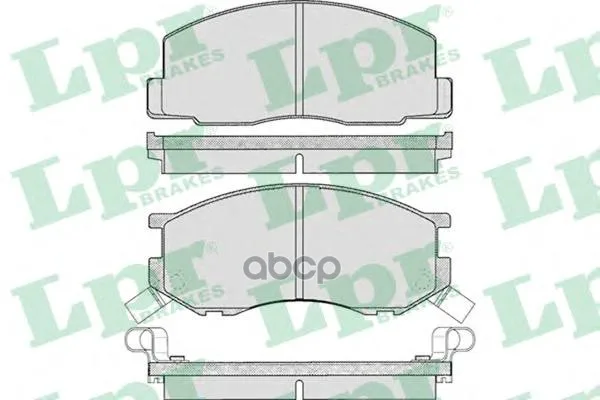 Колодки Тормозные Toyota Liteace 85-95/Previa 2.4 90-00 Передние Lpr 05p270 Lpr арт. 05P270