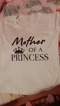 Madre de un príncipe hijo de una reina traje A juego, mamá y yo camisas de la madre y el hijo de la familia real del Día de la madre Gif de la nave de la gota