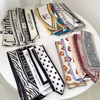 ICECLOUDS Women Simple Elegant Headband Romantic Retro Print Plaid Hairband For Girls Sweet Hair Ribbon Fashion Hair Accessories 3