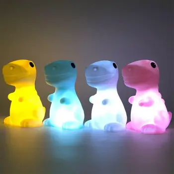 

Night Light Tyrannosaurus Rex Children Luminous Toy Bedroom Dinosaur Small Table Lamp LED Light Ins Style