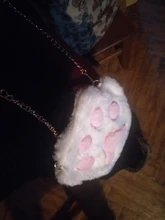 Bolso bandolera con cremallera y cadena con pata de oso para niña, monedero de felpa suave para niño pequeño, accesorios para bebé