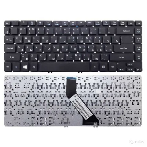 Клавиатура Acer Aspire V5-471 M3-481 M5-481 (черная) без рамки | Компьютеры и офис