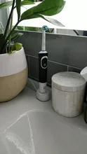 Oral B Vitality D100 CrossAction, Cepillos de dientes Eléctricos Recargables Blanco/Negro, limpieza 2D, cabezal oscila y rota