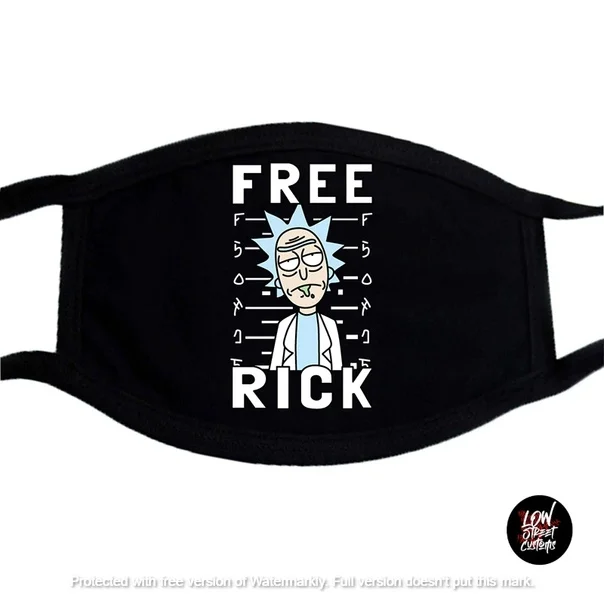 Rick and Morty Mask Аксессуары и Нижнее Белье |