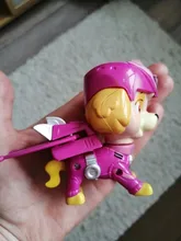 Coche de la Patrulla Canina para niños, modelo de figura de acción Marshall, Chase, Ryder