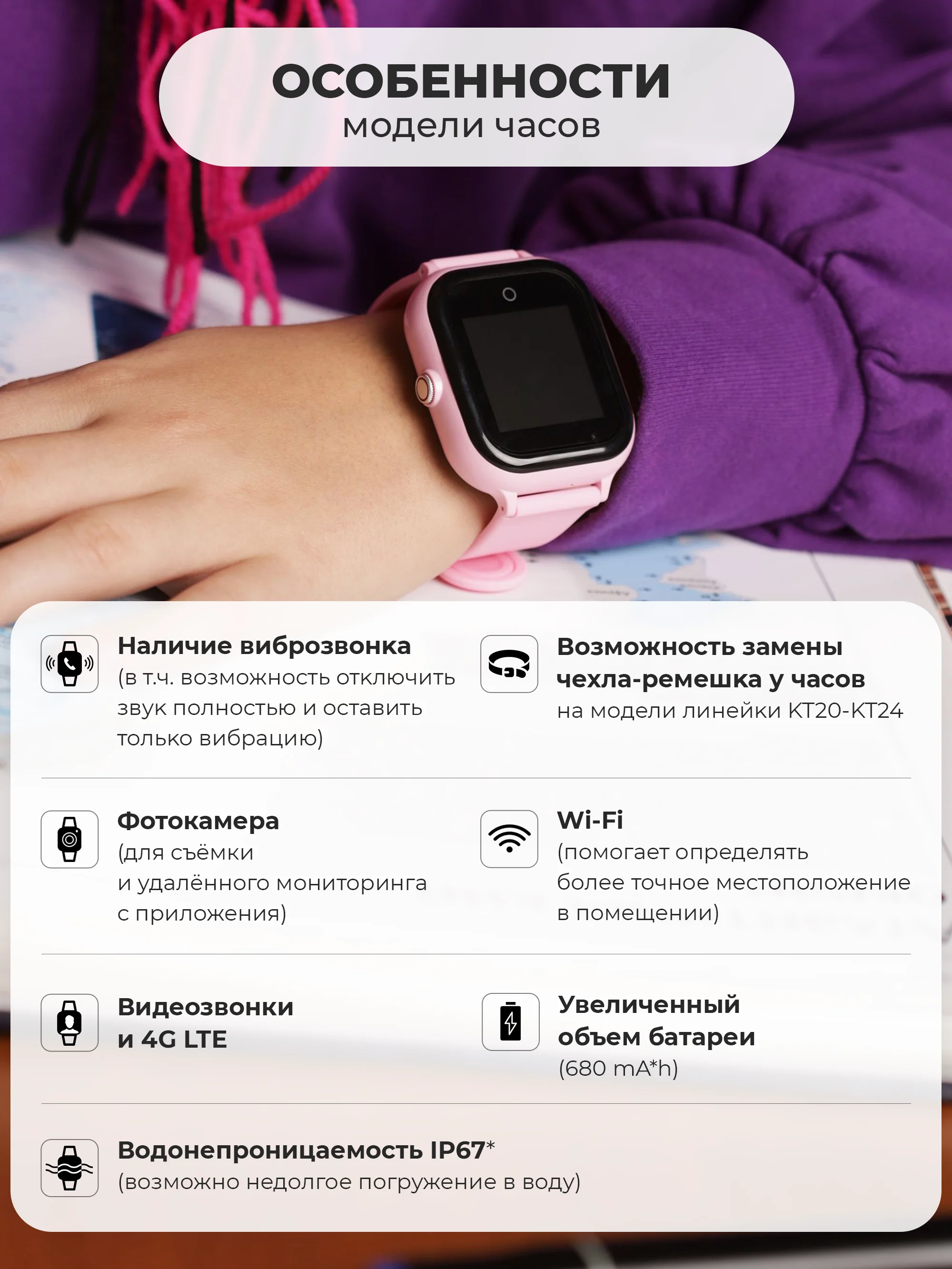 детские умные смарт часы smart present