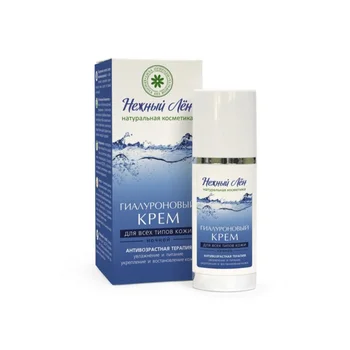 

Gentle flax hyaluronic cream "night" for all skin types