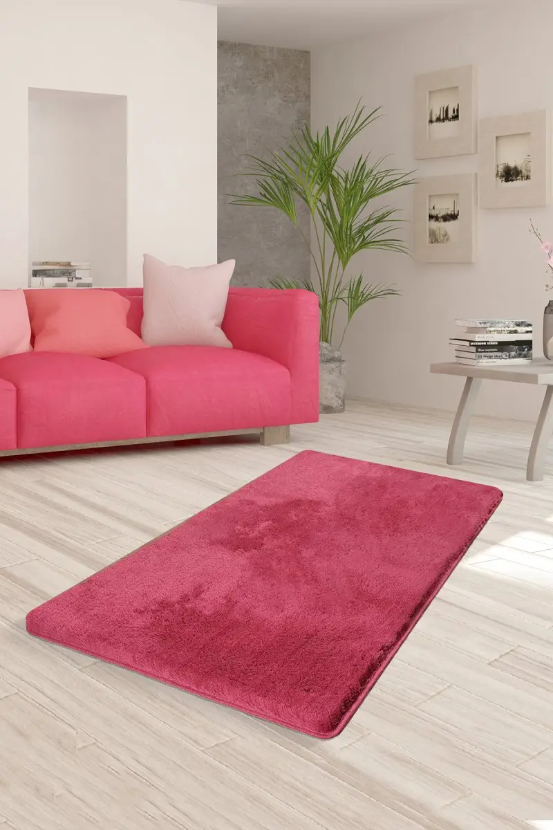 Ковры для гостиной-Декор для комнаты-серый ковер-Декор для гостиной | Милан 70X120 см фуксия