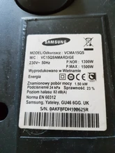 Kit de filtro Hepa de esponja azul para Robot aspirador, accesorios para Samsung DJ97-01040C SC43 SC44 SC45 SC47 Series, 1 Juego