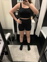 2 unids/set mujeres Sexy sin mangas sujetadores tipo bustier tanque chaleco Tops pantalones cortos de cintura alta Pantalones de chándal de verano de 2021.