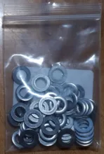 1/100 Uds arandela plana M2 M2.5 M3 M4 M5 M6 M8 M10 M12 M14 M16 M18 M20 M22 M27 inoxidable arandelas de acero arandela juntas DIN125