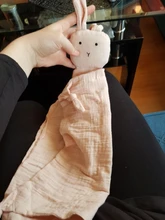 Muñecas bebés durmiendo suaves recién nacidos niños juguete para dormir de moda calmante babero de toalla P31B