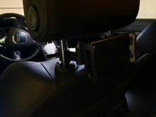 Telescopic Car Rear Pillow Phone Holder Tablet Car Stand Seat Rear Headrest Mounting