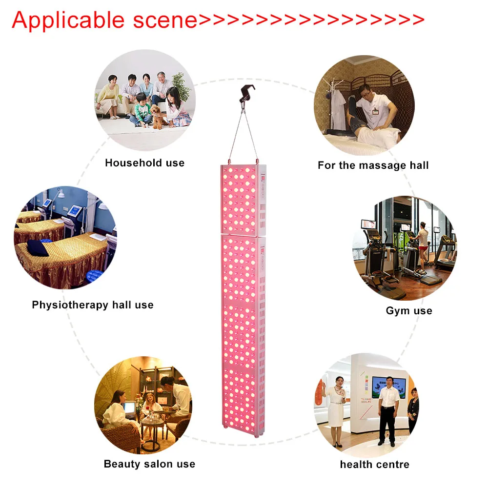  Anti Aging TL100 Red Led Light Therapy 660nm Infrared 850nm Led Light therapy with time for Pain Re - 4000576684483