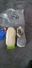Zapatos de verano para niños y recién nacidos, zapatillas de cuna suaves para bebés, antideslizante con lazo a rayas, 0 a 18 m, 2019