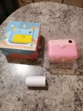 Cámara de impresión instantánea para niños, cámara de 16/32GB con impresión Instax para regalo de cumpleaños, 1080P, con papel fotográfico térmico, cámara de juguete