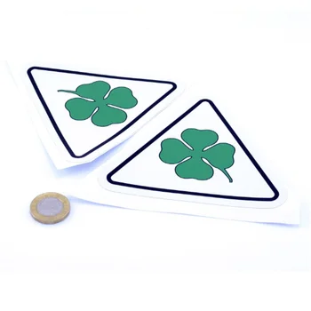 

ALFA ROMEO TREBOL autocollant decals adesivo adesivi aufkleber pack 2 unit 100x100mm