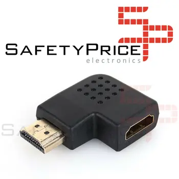 

HDMI male to HDMI female adapter angle 90 ° connector 1.4 right