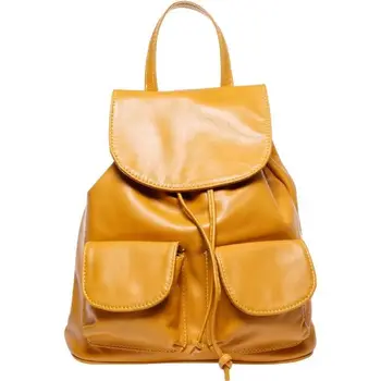 

MAIA PARIS - ETNA yellow Backpack mustard